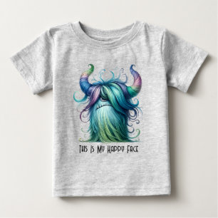 Camiseta Para Bebê Hans - Monstro de Um Olho