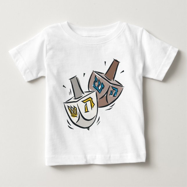 Camiseta Para Bebê Hanukkah (Frente)