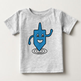 Camiseta Para Bebê Happy Blue Dreidel Sweatshirt