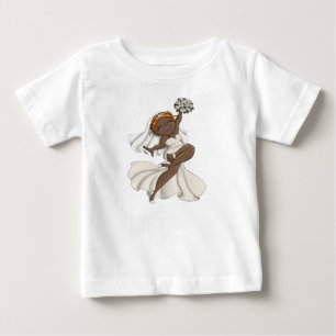 Camiseta Para Bebê Happy Bride 03