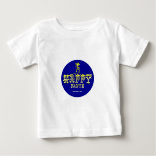 Camiseta Para Bebê Happy Dance