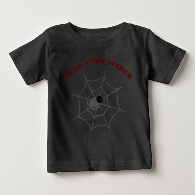 Camiseta Para Bebê Happy Halloween Spooky (Frente)