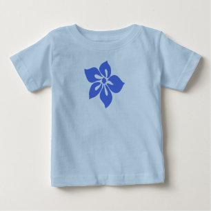 Camiseta Para Bebê Happy Hibiscus Criança Tee