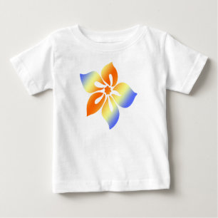 Camiseta Para Bebê Happy Hibiscus Toddler Tee
