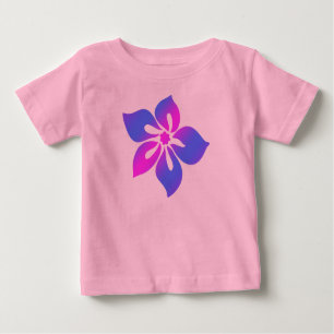 Camiseta Para Bebê Happy Hibiscus Toddler Tee