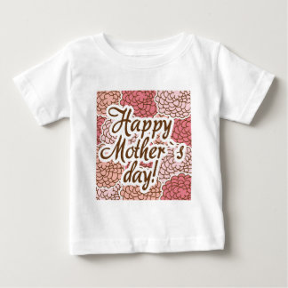 Camiseta Para Bebê happy mother day