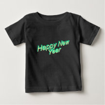 Happy New Year Baby Shirt