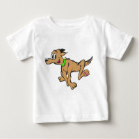 Happy Running Dog Personalizable Jersey T-shirt