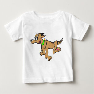 Camiseta Para Bebê Happy Running Dog - T-shirt de Jersey personalizá