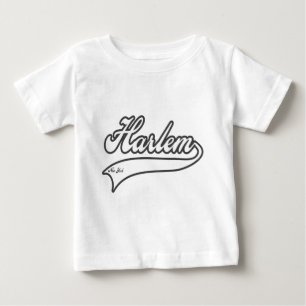 Camiseta Para Bebê Harlem New York