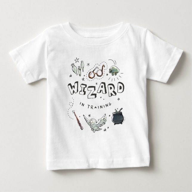 Camiseta Para Bebê HARRY POTTER™ | Aprendiz de Feiticeiro (Frente)