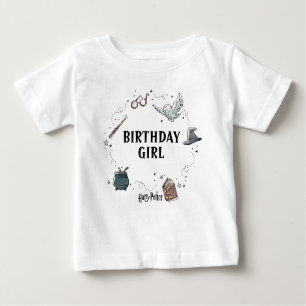 Camiseta Para Bebê Harry Potter Birthday