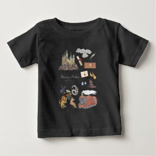 Camiseta Para Bebê HARRY POTTER™   Momentos Mágicos