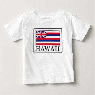 Camiseta Para Bebê Havaí