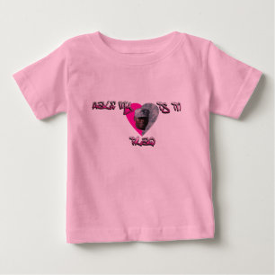 Camiseta Para Bebê heartshirt2