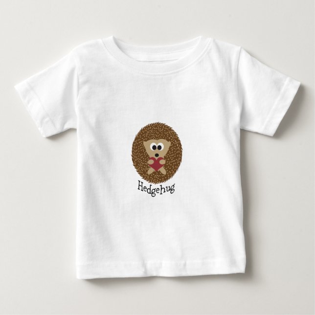 Camiseta Para Bebê Hedgehog (Frente)