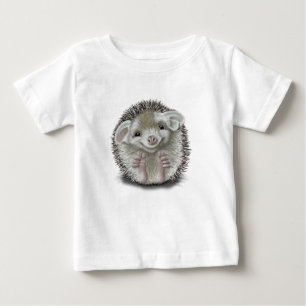 Camiseta Para Bebê Hedgehog