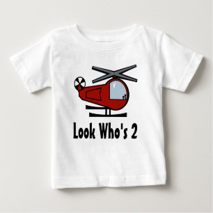 Camiseta Para Bebê Helicopter Lil' Chopper