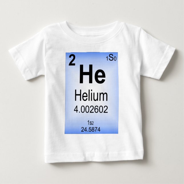 Camiseta Para Bebê Hélio (Frente)