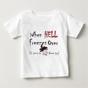 Camiseta Para Bebê HELL-FREEZES-on-ash-[Conver