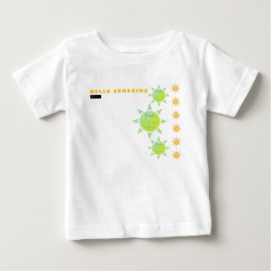 CAMISETA PARA BEBÊ HELLO SUNSHINE T-SHIRT