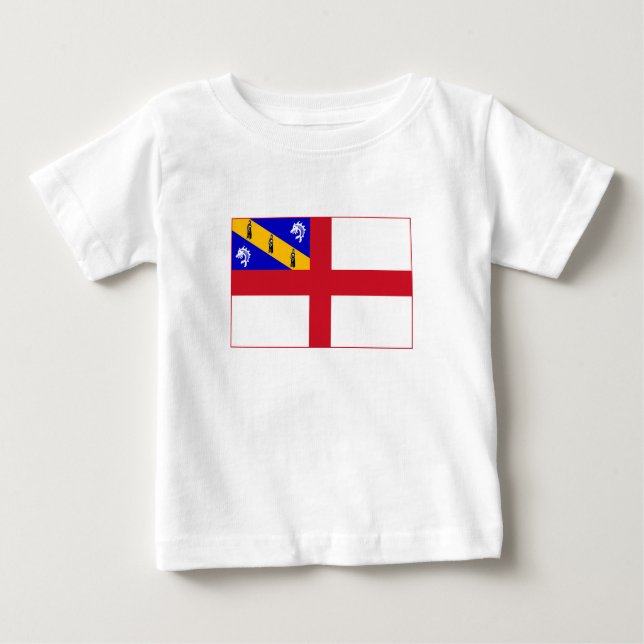 Camiseta Para Bebê Herm Flag (Frente)