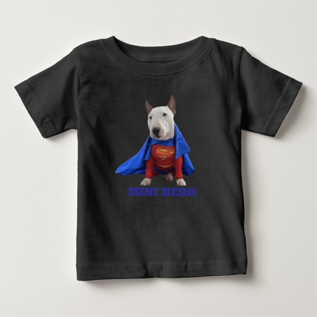CAMISETA PARA BEBÊ HERO MINI (Frente)
