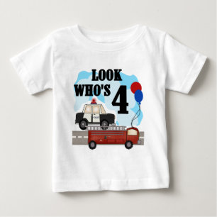 Camiseta Para Bebê Heróis do Dia 4