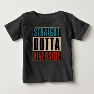 Camiseta Para Bebê Hetero fora de Riverside California CA