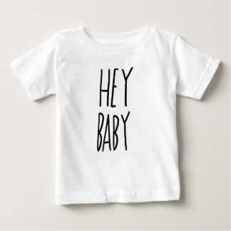 Camiseta Para Bebê Hey bebê