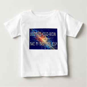 Camiseta Para Bebê Higgs-Boson Massachusetts