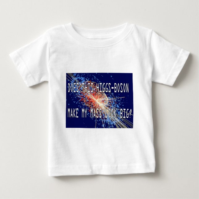 Camiseta Para Bebê Higgs-Boson Massachusetts (Frente)