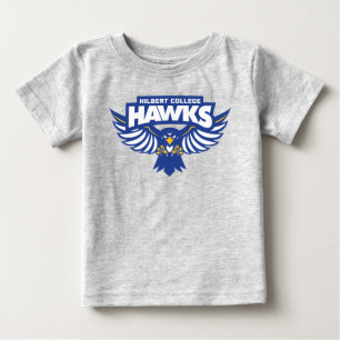 Camiseta Para Bebê Hilbert College Hawks
