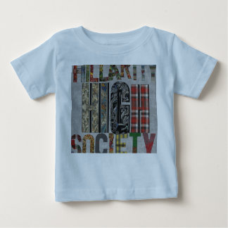 Camiseta Para Bebê Hillarity High Society