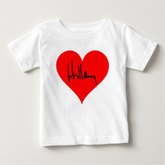 Camiseta Para Bebê "Hillary "