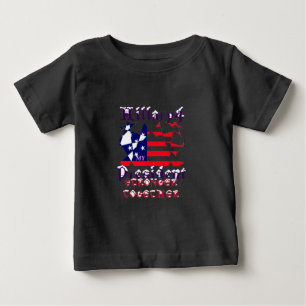 Camiseta Para Bebê Hillary for USA Presidente Somos Mais Fortes