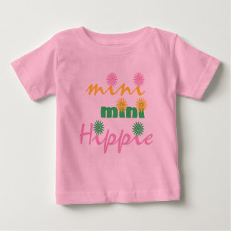 Camiseta Para Bebê Hippie Mini Mini Hippie Criança T-Shirt