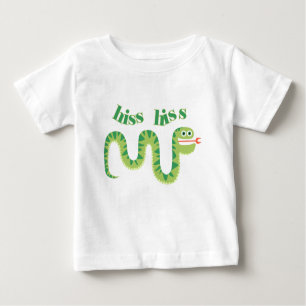 Camiseta Para Bebê Hiss Hiss Cobra