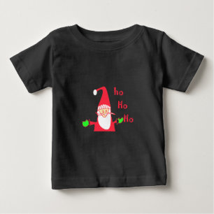 Camiseta Para Bebê Ho Ho Feliz Natal De Papais noeis.png