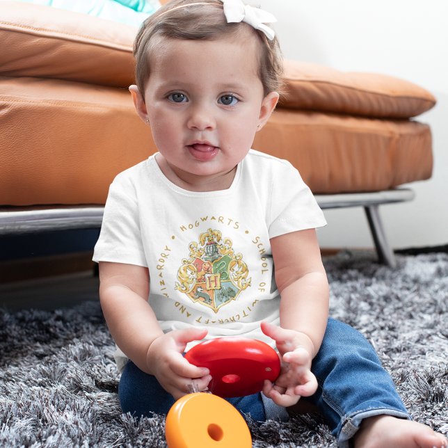 Camiseta Para Bebê HOGWARTS™ School of Witchcraft and Wizard (Criador carregado)