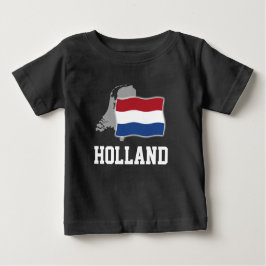 Camiseta Para Bebê Holland T Shirt