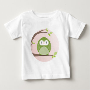 Camiseta Para Bebê HOME SWEET HOME : Coruja em uma árvore 2