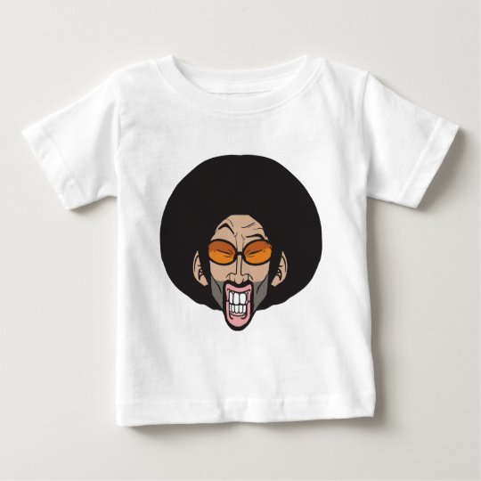 Camiseta Para Bebê Homem do Afro de Hiphop