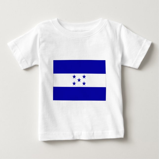 Camiseta Para Bebê Honduras (Frente)