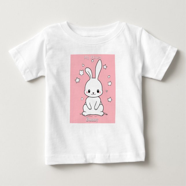 Camiseta Para Bebê Honney Bunny (Frente)