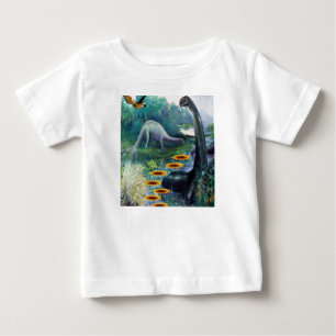 Camiseta Para Bebê Hoodie Dinossauros Toddlers