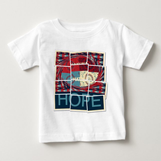 Camiseta Para Bebê Hope Hakuna Matata (Frente)