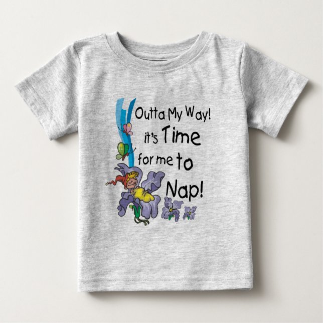 Camiseta Para Bebê Hora de sondar (Frente)