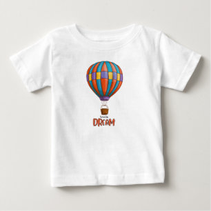 Camiseta Para Bebê Hora de sonhar
