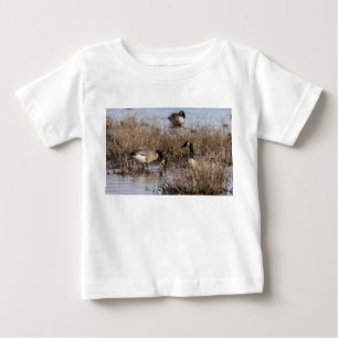 Camiseta Para Bebê Hora do Snack Gês Canadense